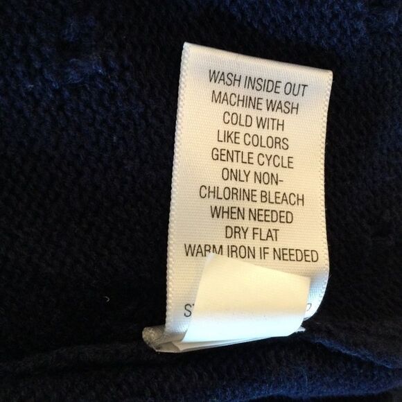 NWOT. Croft & Barrow Navy Sweater Sz XL - Picture 11 of 11